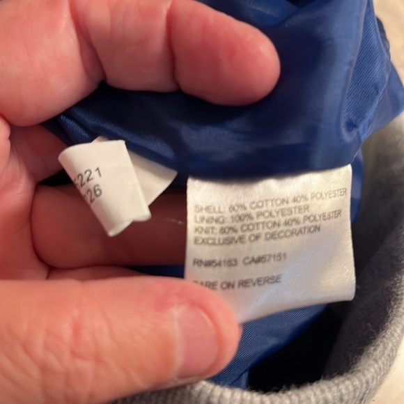 NFL Indianapolis Colts Gray front zip Hooded Sweatshirt - Picture 7 of 9